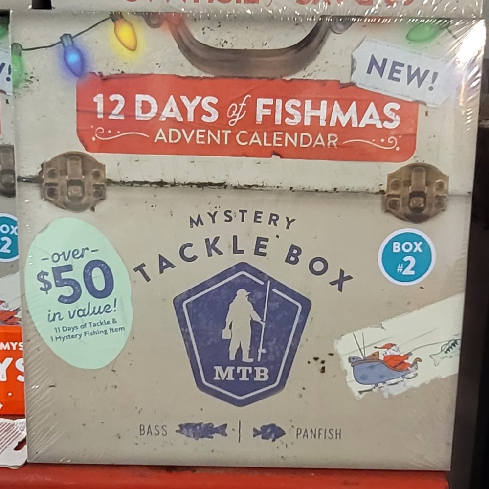MTB Mystery Tackle Box Advent Calendar